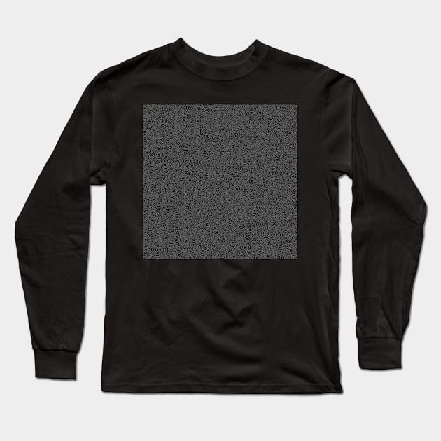 SpiralWaves 007 Long Sleeve T-Shirt by rupertrussell